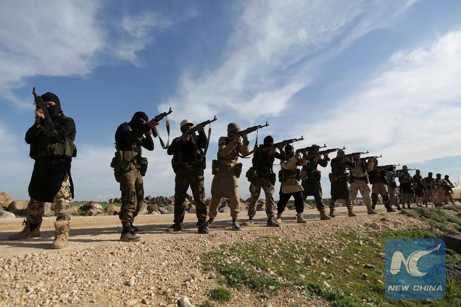 Những phiến quân nổi dậy thuộc nhóm Ahrar al-Sharkyya, đã công bố một đoạn video về vị trí của họ gần thành phố Tell Abyad của Syria.