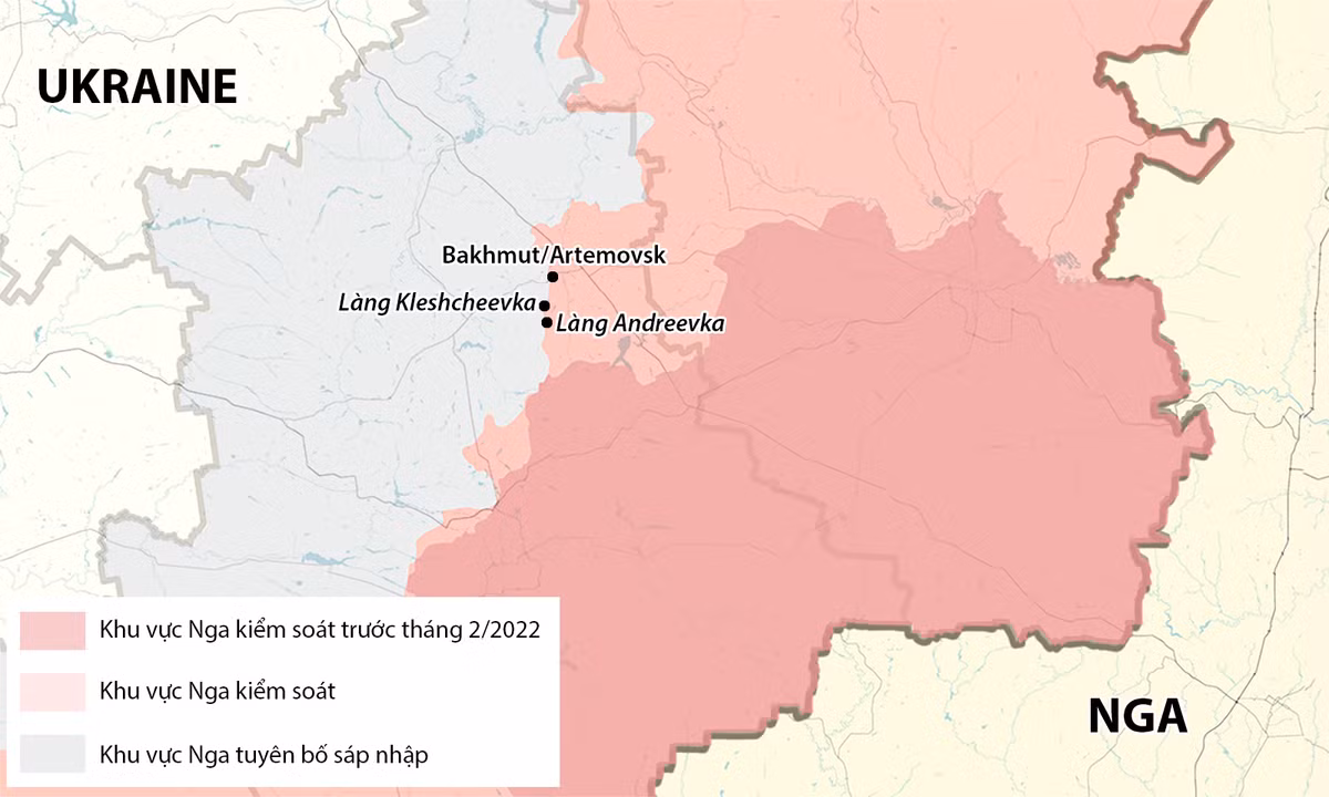 Nga thừa nhận họ đã phải rút khỏi làng Andrevka, nhưng kiên quyết phủ nhận rằng có một cuộc tháo chạy quy mô lớn của quân đội tiền tuyến. Tình hình thực tế cho thấy, không gian hạn chế của làng Andreevka, khó có thể bố trí đội hình chiến đấu của toàn bộ Lữ đoàn bộ binh cơ giới số 72 của Nga.
