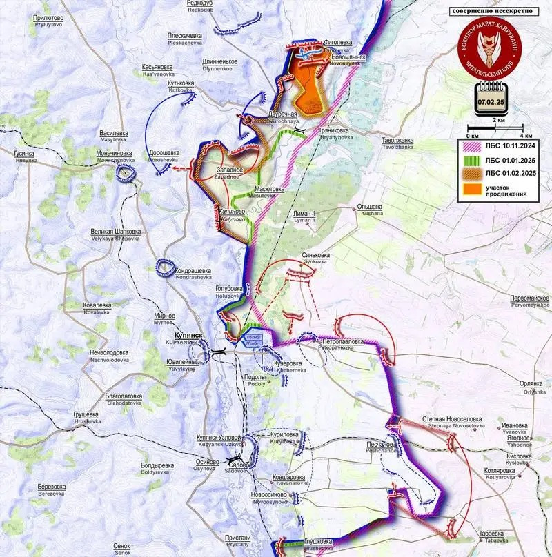 Kênh Deep State của Ukraine cho biết, RFAF đã triển khai một số lượng lớn quân lần này, với ít nhất một lữ đoàn chủ lực của Tập đoàn quân xe tăng cận vệ số 1 ở tuyến đầu, cố gắng vượt sông Oskil, thiết lập đầu cầu ở phía bờ tây. Động thái này chắc chắn đã gây áp lực rất lớn lên quân đội Ukraine (AFU), khi họ đang phải dàn mỏng trên nhiều mặt trận.