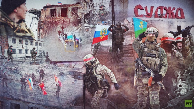 Truyền thông Nga đưa tin, RFAF đang hoàn tất việc giải phóng khu vực Kursk và quân Ukraine tại đây đang lùi dần về phía bên kia biên giới. Hiện quân Nga tiếp tục tấn công quân Ukraine còn trên lãnh thổ khu vực Kursk, tiêu diệt tàn quân và áp sát khu vực biên giới.