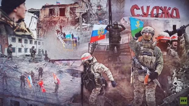 Truyền thông Nga đưa tin, RFAF đang hoàn tất việc giải phóng khu vực Kursk và quân Ukraine tại đây đang lùi dần về phía bên kia biên giới. Hiện quân Nga tiếp tục tấn công quân Ukraine còn trên lãnh thổ khu vực Kursk, tiêu diệt tàn quân và áp sát khu vực biên giới.