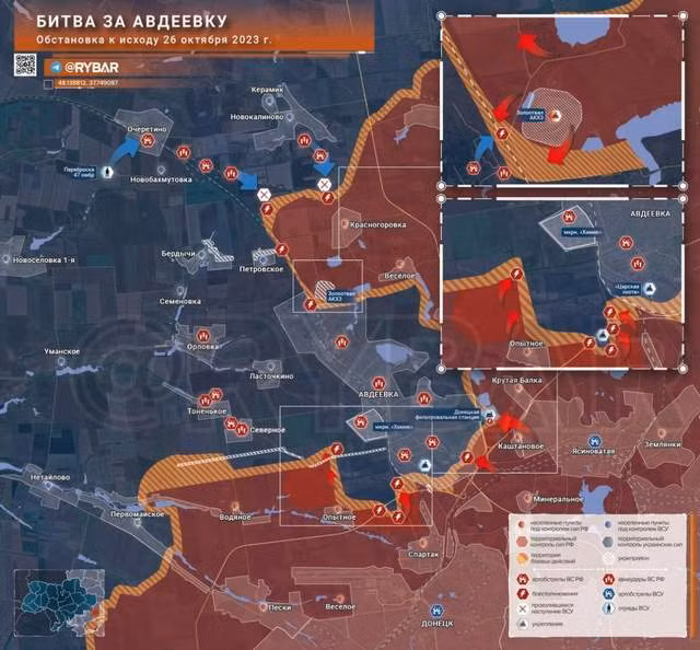 Theo phán đoán của tình báo Anh, chiến dịch Avdiivka cũng như số phận của Donbass, sẽ được quyết định tại Nhà máy than cốc. Do vậy, nơi đây dự báo sẽ diễn ra những trận đánh ác liệt trong thời gian tới. 