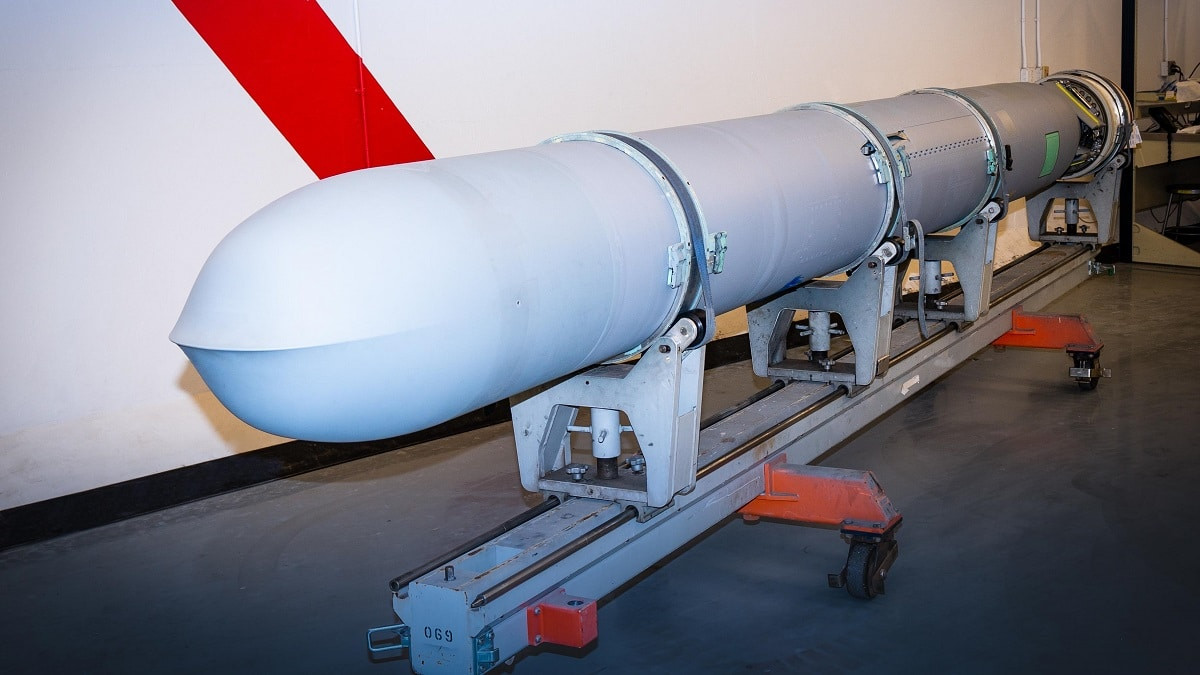 Tên lửa hành trình tấn công mục tiêu mặt đất Tomahawk BlockV, có tầm bắn 1.600 km, nó có thể thực hiện các nhiệm vụ tấn công mặt đất ngoài tầm nhìn. Nó có thể được cập nhật các thông số trong quá trình bay, thông qua các liên kết dữ liệu vệ tinh. Giá của mỗi tên lửa là 1,89 triệu USD.