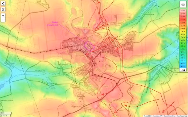 Tuy nhiên, bất chấp những khó khăn rõ ràng mà quân Ukraine đang gặp phải ở Chasov Yar, bước tiến của các nhóm tấn công Nga không nhanh như mong muốn. Bộ Tổng tham mưu Quân đội Ukraine không từ bỏ nỗ lực chuyển quân tiếp viện đến khu vực này và kiên quyết giữ vững bằng mọi giá.