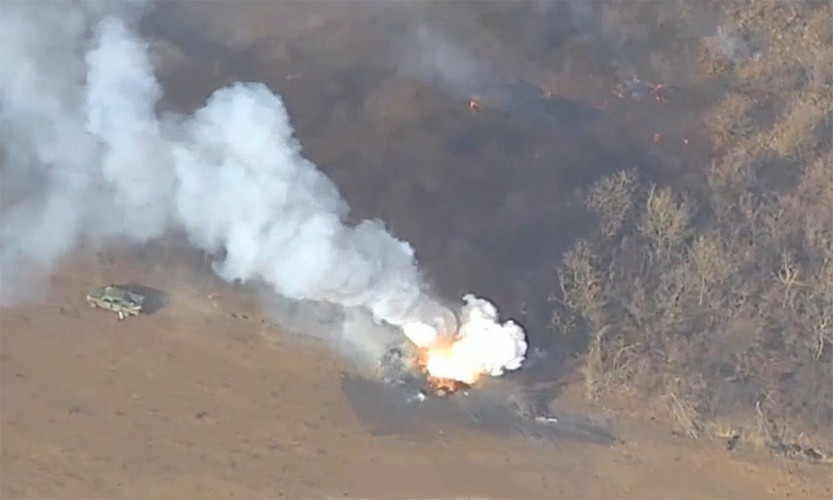 Tên lửa Patriot, bệ phóng tên lửa HIMARS và xe tăng M1A1 Abram đều đã bị tên lửa hành trình Nga phá hủy, còn Mỹ thì đã cảm nhận được một cuộc khủng hoảng khi họ từng đánh giá thấp Quân đội Nga.