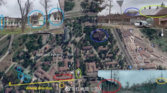 Lực lượng vũ trang Ukraine trên toàn bộ quận Shinan có thể đã bị dồn nén vào một khu vực nhỏ xung quanh sân vận động và tháp truyền hình, trên một khu vực rộng lớn hơn là một bãi cỏ trong công viên.