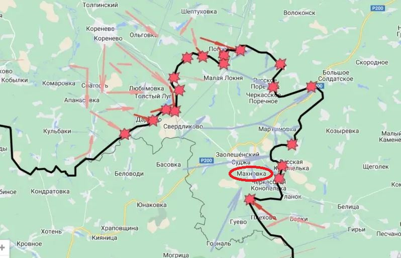 Trang Topwar cho biết, khi thời tiết tốt hơn, cuộc tiến công của quân Nga được đẩy mạnh. Các nhóm tấn công của Cụm quân phía Bắc đã tập trung lại ở Martynovka; hiện phần lớn ngôi làng nằm trong vùng xám. Việc tiêu diệt quân Ukraine gần cánh rừng trồng gần ngôi làng này cũng có tiến triển.