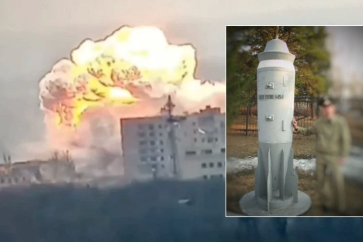 Mỗi khi loại máy bay chiến đấu này cất cánh, các lỗ hổng trên tuyến phòng thủ của Ukraine sẽ bị xé toạc bằng những vụ nổ dữ dội, khung cảnh thật kinh hoàng; đường kính của những hố bom tấn có thể lên tới 15 mét.