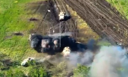 Minh chứng cho điều này là sau khi xe tăng đột phá bị hỏa lực Nga phá hủy, có một đoạn video cho thấy các lực lượng này và một số binh lính khác của Lữ đoàn đã nhanh chóng sơ tán; sau đó tham gia cùng các đơn vị khác và tổ chức lại chiến đấu.