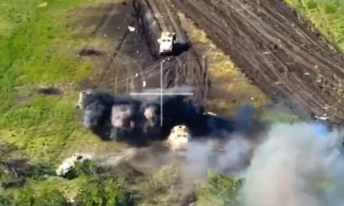 Minh chứng cho điều này là sau khi xe tăng đột phá bị hỏa lực Nga phá hủy, có một đoạn video cho thấy các lực lượng này và một số binh lính khác của Lữ đoàn đã nhanh chóng sơ tán; sau đó tham gia cùng các đơn vị khác và tổ chức lại chiến đấu.