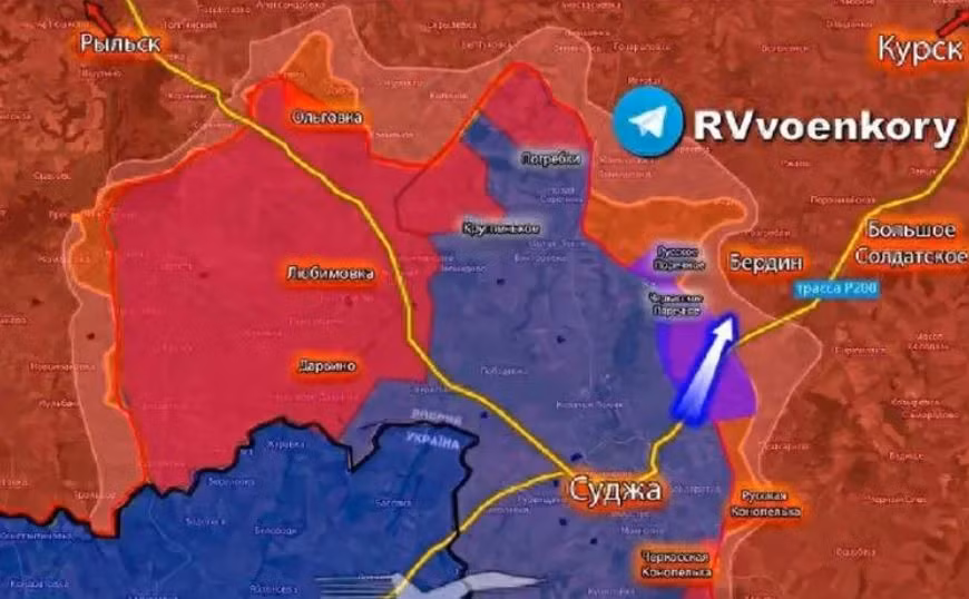 Theo báo Pravda của Ukraine ngày 5/1, Ukraine đã phát động đợt tấn công mới vào khu vực tỉnh Kursk của Nga, với hướng tiến công chủ yếu là theo trục đường cao tốc R-200 từ Sudzha đi Chermoshnoi. Văn phòng Tổng thống Ukraine cũng xác nhận thông tin này.