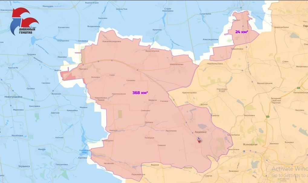 Theo hướng chiến dịch phía nam, tuyến đường sắt từ Avdiivka - Pokrovsk và đường cao tốc song song với nó, tạo thành trục tiến công của Quân đội Nga. Hiện tại, Quân đội Nga có ít nhất ba tuyến tiến về phía tây. Trong đó Pokrovsk ở trung tâm, Novooleksandrivka ở phía bắc. Mục tiêu cuối cùng là áp sát thành phố Pokrovsk vào mùa thu hoặc mùa đông.