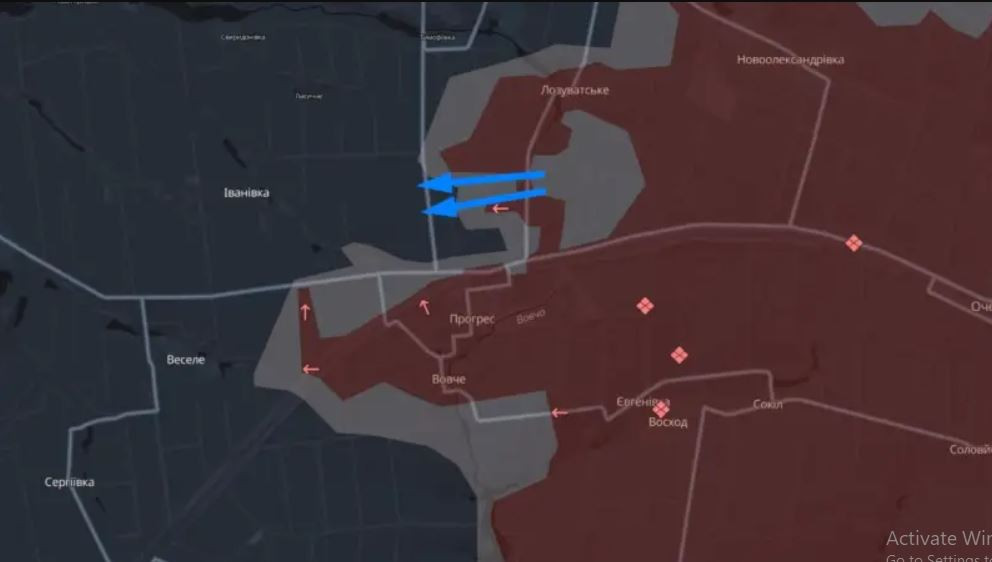 Trang Topwar của Nga ngày 25/7 cho biết, sau khi mất quyền kiểm soát làng Progress (làng Tiến bộ), đây là đầu mối giao thông lớn, quân Ukraine bị tổn thất về nhân lực nên rút lui về các làng lân cận. Một trong những ngôi làng này là Volchye, nằm ở phía tây nam của làng Progress.