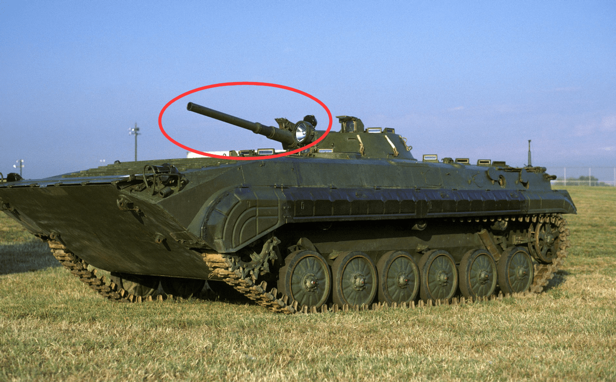 Diem dac biet tren cac thiet giap BMP-2 Nga dung o Ukraine-Hinh-2