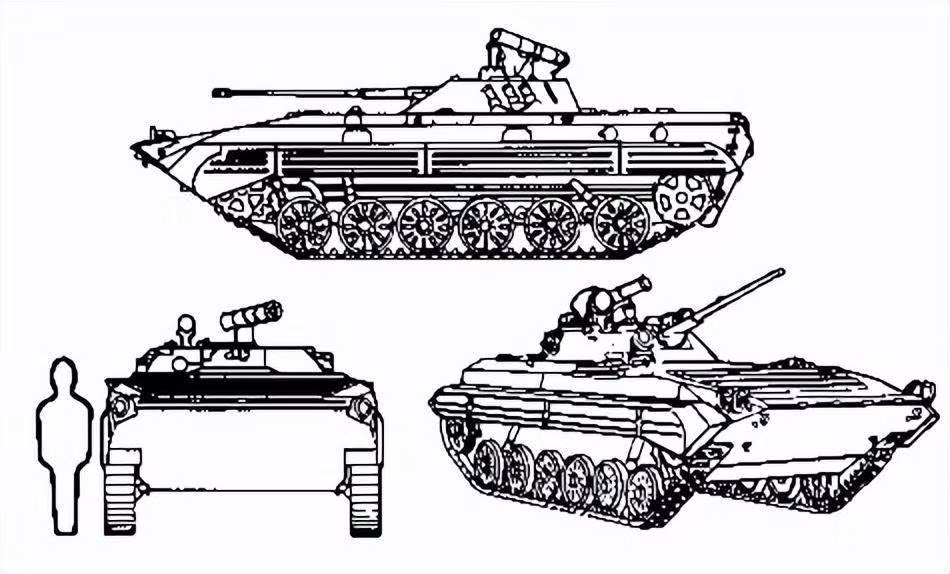 Diem dac biet tren cac thiet giap BMP-2 Nga dung o Ukraine-Hinh-3