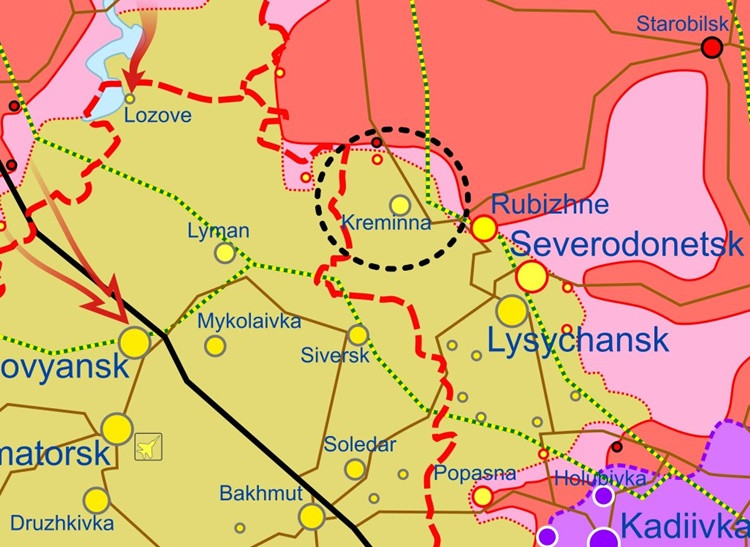 Theo Forbes, điều kỳ lạ là Lữ đoàn bộ binh cơ giới số 21, được trang bị vũ khí của Thụy Điển, được đánh giá là vũ khí tốt nhất trong kho vũ khí của Ukraine, dường như chưa được triển khai tới bất kỳ mặt trận nào. Thay vào đó, lữ đoàn đang tiến dần về phía mặt trận phía tây Kreminna ở đông bắc Ukraine.
