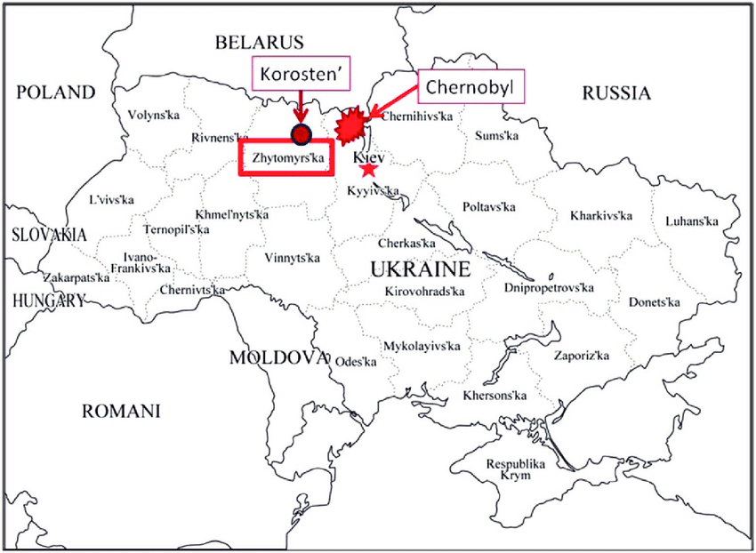 Hiện phía Nga không cung cấp thông tin về sự tham gia của Không quân trong chiến dịch quân sự đặc biệt của họ ở Ukraine, đặc biệt là trong khu vực Zhytomyr. Hiện tại sân bay tại đây đã bị ngừng hoạt động, sau đợt tấn công bằng tên lửa của Nga. Nguồn ảnh: Pinterest.