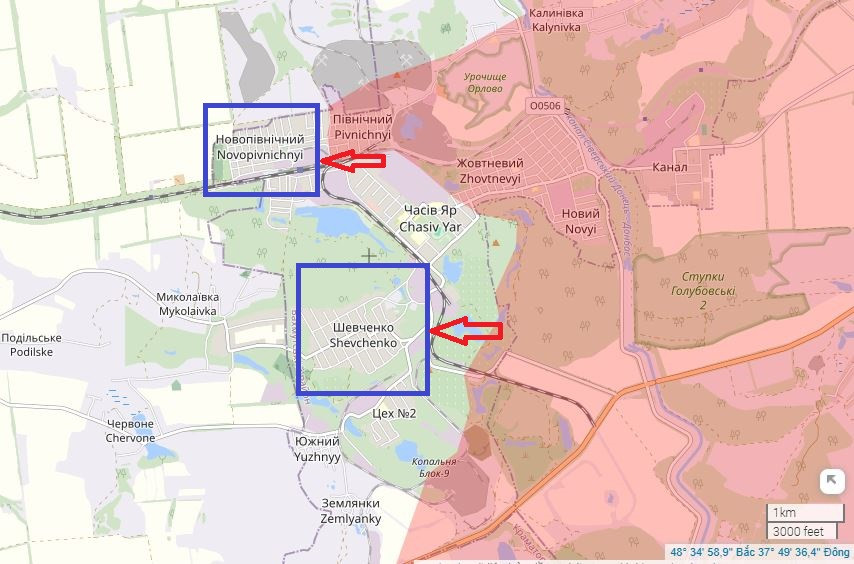 Sau khi Kiev mất nhà máy sản xuất vật liệu chịu lửa, tiểu khu Novoseverny và Shevchenko còn lại sẽ hoàn toàn nằm trước mặt trận tấn công của Nga, và quân Ukraine tại đây sẽ không thể phòng thủ được. Việc mất vị trí này cũng đồng nghĩa với chiến thắng của Nga tại Chasov Yar đã đến rất gần.