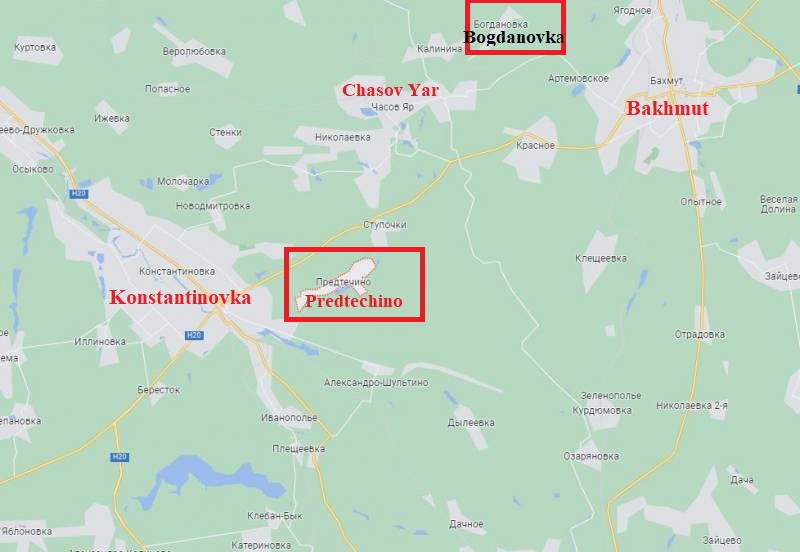 Hiện cả hai tuyến đường trên đang bị pháo binh Nga bắn phá liên tục, dưới sự chỉ điểm của các UAV trinh sát, hoạt động suốt ngày đêm; mặc dù vậy, các lực lượng của Quân đội Ukraine vẫn đang phải sử dụng những “con đường tử thần” này; vì ngoài ra, không còn con đường nào vào thành phố. 