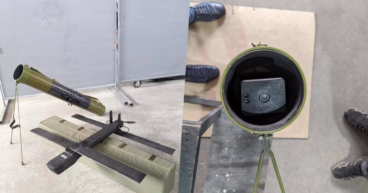 Nguyên lý hoạt động của BAS-80 cũng giống như Switchblade 300; việc phóng UAV đi được thực hiện từ một ống phóng. Sau khi BAS-80 được phóng, hai cánh mở ra có hình dạng như trong ảnh. Đây cũng là cách máy bay không người lái của Mỹ hoạt động.