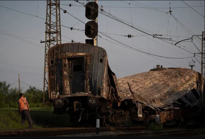 Cú đòn tàn khốc đã biến nhà ga Zaporozhye thành đống đổ nát, chắc chắn đã giáng một đòn nặng nề vào tuyến tiếp tế hậu cần của Ukraine, đồng thời khẳng định điều Tổng thống Zelensky đã nói, đó là Quân đội Ukraine đang phải đối mặt với tình trạng thiếu đạn pháo trầm trọng.