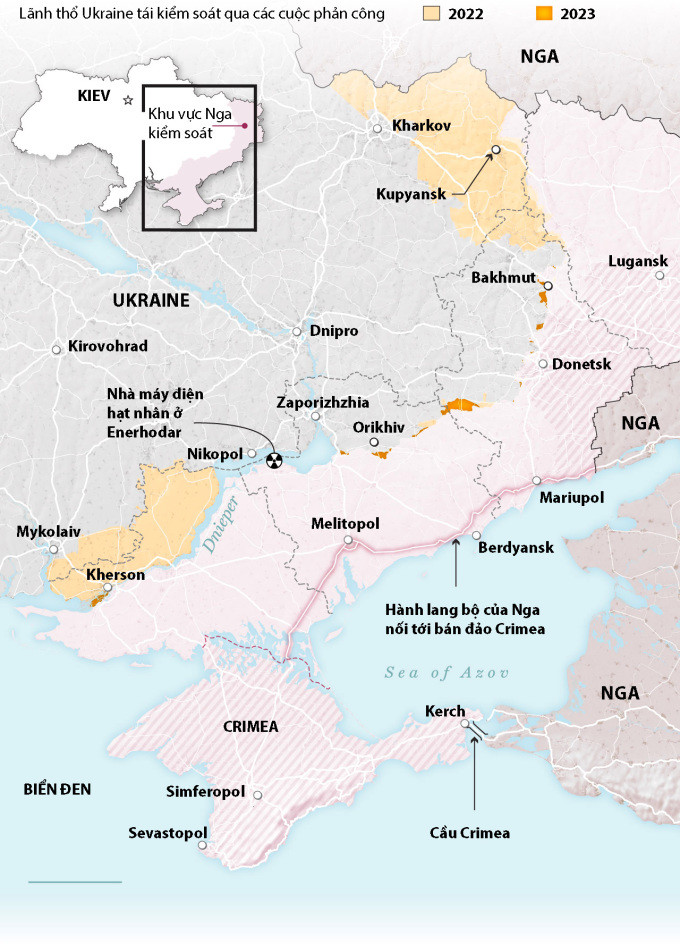 Nếu Zaporozhye hoàn toàn bị mất, nó sẽ đe dọa trực tiếp đến khu vực Odessa. Chính phủ Ukraine thực ra rất không hài lòng với kết quả của quân đội Ukraine, họ liên tục yêu cầu họ tiến hành các cuộc tấn công mới hơn và đạt được càng nhiều kết quả càng tốt.