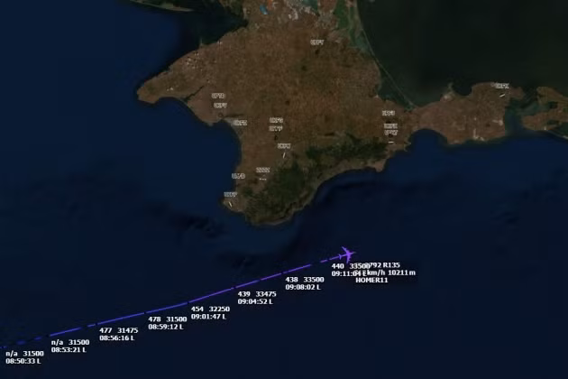 Cách đây vài ngày, một máy bay trinh sát RC-135 của Mỹ đã thực hiện các cuộc trinh sát gần biên giới Nga; chiếc máy bay này suýt chút nữa đã va chạm với máy bay dân dụng của Hãng hàng không quốc gia Belarus, khi máy bay mới vừa rời không phận Nga.