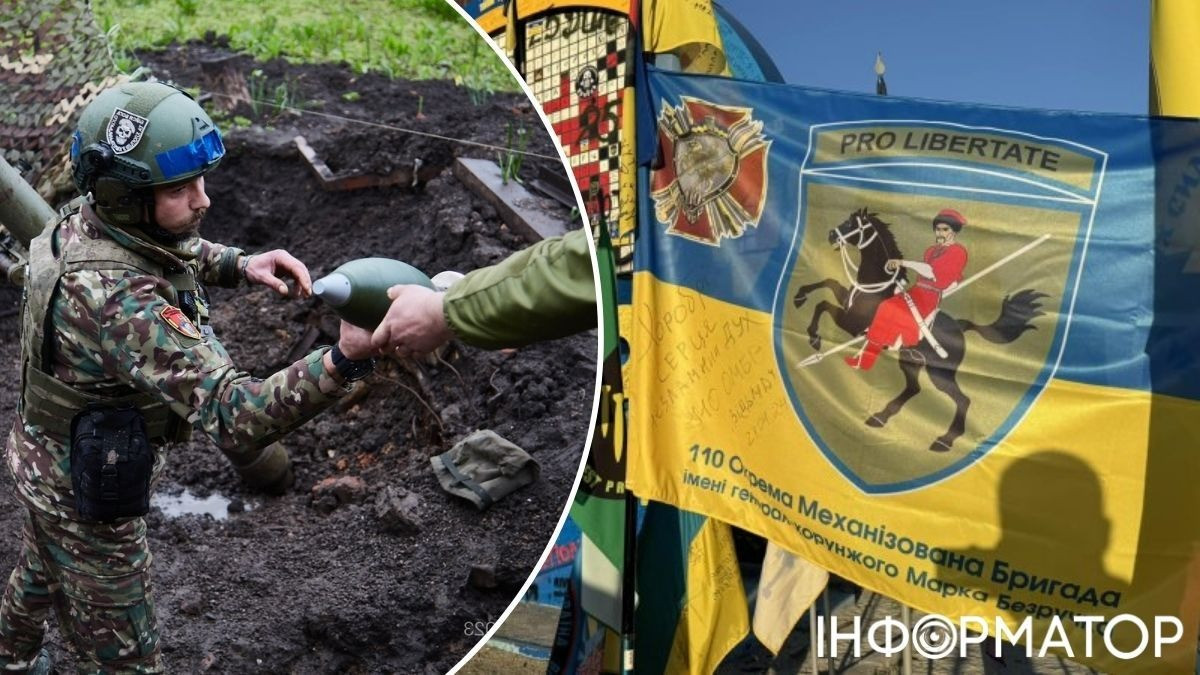 Vì vậy Lữ đoàn 110 thực tế năng lực tấn công không mạnh và chuyên về phòng thủ. Đại tá Mykola Mikolayovich Chumak, chỉ huy Lữ đoàn, từng giữ chức vụ chỉ huy tiểu đoàn trong nhiều năm trong các cuộc đối đầu với lực lượng vũ trang thân Nga trên chiến tuyến Donetsk từ năm 2015 và có kinh nghiệm dày dặn trong tác chiến phòng thủ.