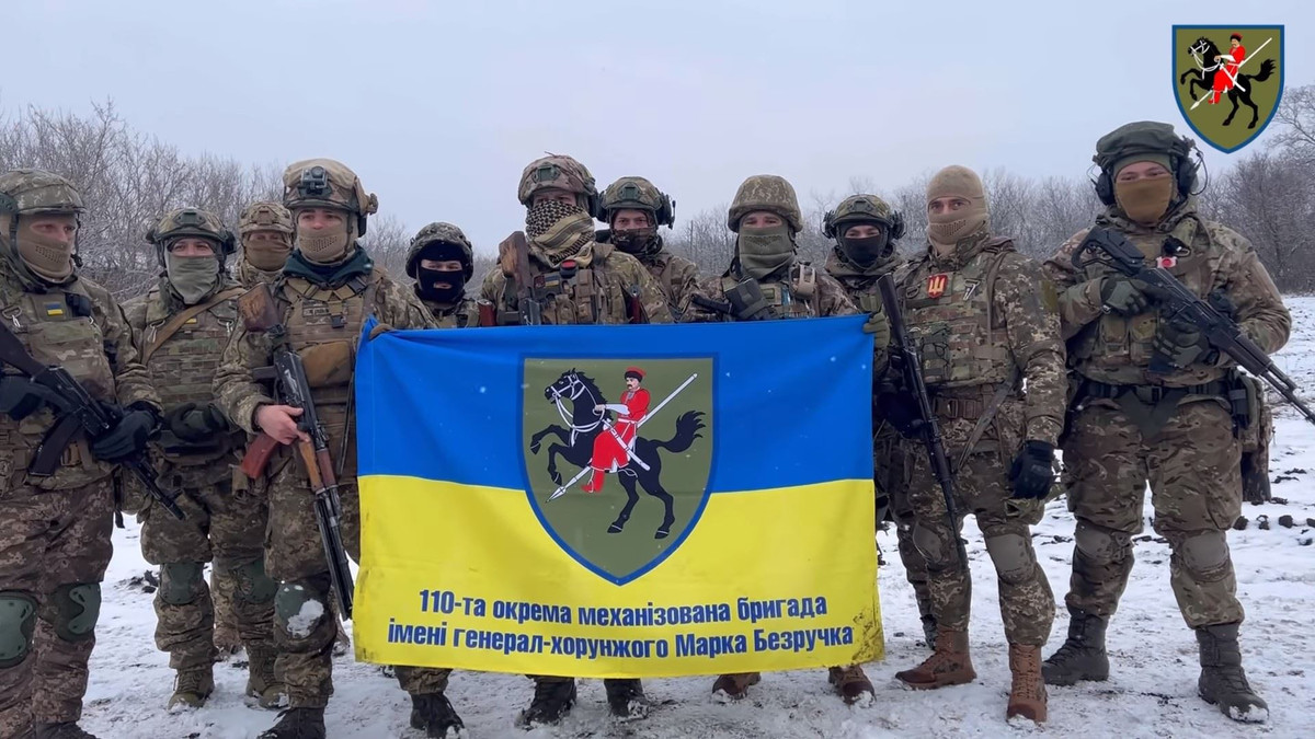 Lữ đoàn bộ binh cơ giới 110 của quân đội Ukraine (AFU), là đơn vị được thành lập từ khi nội chiến ở Miền Đông Ukraine bùng nổ vào năm 2014. Tuy là lữ đoàn bộ binh cơ giới, nhưng khả năng tấn công của Lữ đoàn rất yếu. Mấu chốt là đơn vị không có xe tăng và cũng không có nhiều vũ khí tối tân của NATO.