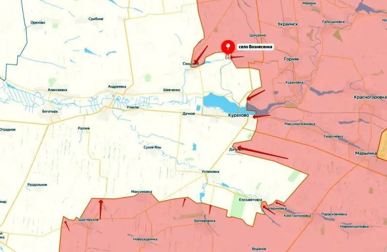 Với việc chiếm được làng Ilinka, quân Nga có thể tiếp cận cây cầu bắc qua hồ chứa Kurakhove, khi chỉ cần chiếm làng Berestki, thì quân Nga có thể cắt đứt cây cầu. Khi đó, quân Ukraine ở phía bắc Kurakhove chỉ có thể rút lui về phía tây.