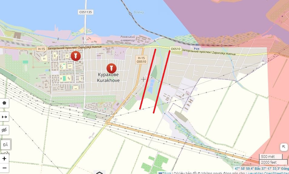 Hiện tại, Quân đội Nga đang tích cực chiến đấu, để đẩy tàn quân Ukraine ở phía đông thành phố về phía khe núi Kulakhov Dolgya. Khe núi Kulakhov Dolgya, là rào cản tự nhiên, ngăn cách phần phía đông thành phố với khu vực đô thị.