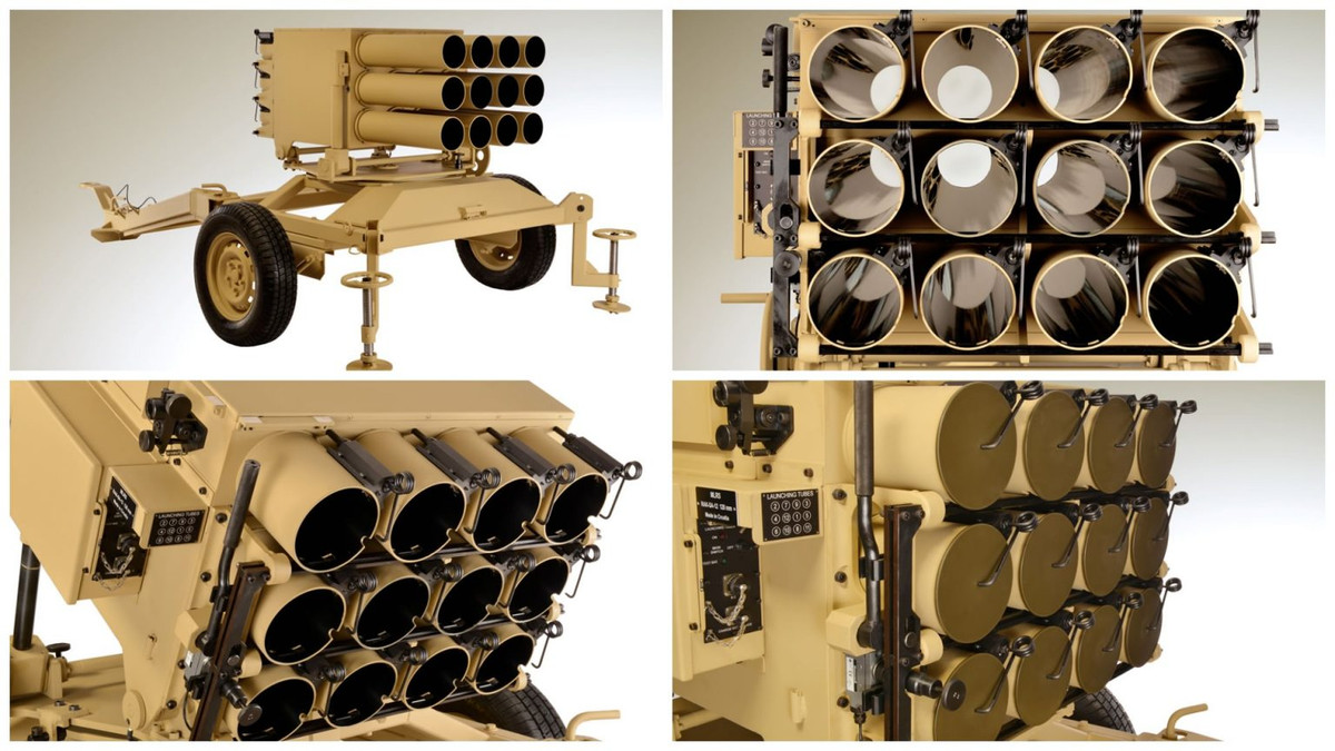 Đạn pháo được sử dụng trong hệ thống, được trang bị nhiều loại đầu đạn khác nhau, bao gồm đầu đạn nổ phá, đầu đạn phân mảnh và đầu đạn nhiệt áp, giúp MRLS RAK-SA-12 trở nên linh hoạt và hiệu quả đối với nhiều mục tiêu khác nhau. 