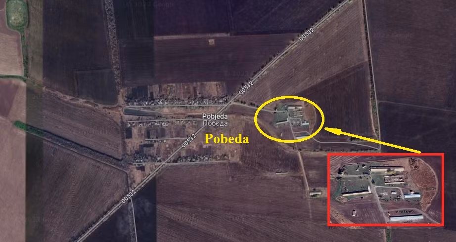 Ở một số khu vực phía đông nam làng Pobeda, Quân đội Nga đã cố gắng vượt qua Nhà máy chế biến da và lông thú và tiếp cận vùng rìa làng Pobeda. Nhà máy này cũng là trận địa phòng ngự kiên cố của Quân đội Ukraine.