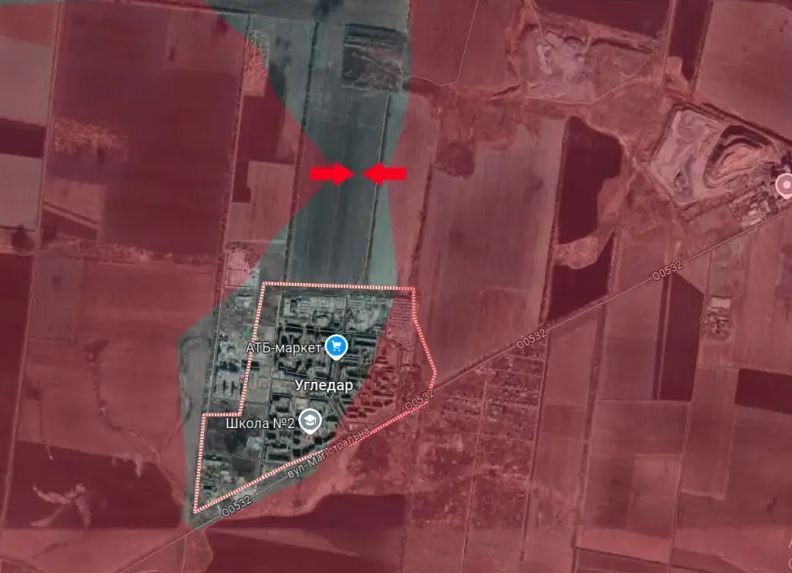 Tuy nhiên, chỉ huy Quân đội Ukraine không ra lệnh cho lực lượng đồn trú ở Ugledar rút lui, khi họ còn có thể rút lui an toàn. Chỉ đến khi Quân đội Nga chuẩn bị đóng vòng vây, Tướng Syrsky mới ra lệnh cho quân đồn trú ở đây rút, và lúc này thì mạnh ai người nấy chạy, toàn bộ vũ khí hạng nặng và người bị thương phải bỏ ở lại và bị quân Nga thu giữ.