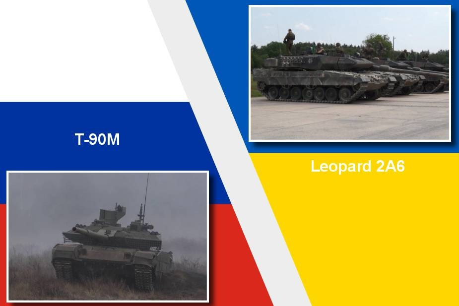 Trong một trận chiến ác liệt, một đội hình xe tăng T-90M của Nga đang thực hiện nhiệm vụ chiến đấu và chạm trán với một đơn vị xe tăng Leopard 2A6 của Ukraine. Sau khi cả hai bên phát hiện ra đối thủ, họ nhanh chóng chiếm lấy địa hình có lợi và điều chỉnh đội hình chiến đấu.