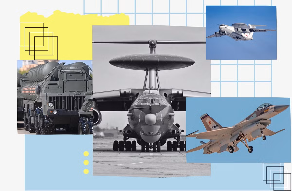 Theo tình báo NATO, với máy bay giám sát trên không A-50, lực lượng Không quân Nga có thể thiết lập quyền kiểm soát toàn bộ khu vực tả ngạn Ukraine, cũng như toàn bộ khu vực Biển Đen. Khi những chiếc A-50 tuần tra trên bầu trời Belarus, tầm nhìn của chúng được mở rộng đến gần như bao trùm toàn bộ lãnh thổ Ukraine, khiến Ukraine bị đe dọa nhiều hơn.