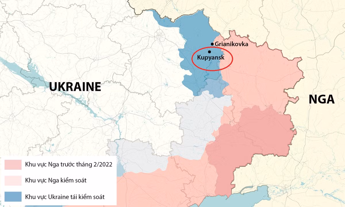 Theo tin tức mới nhất từ truyền thông Nga, Quân đội Nga gần đây đã phát động một cuộc tấn công liên tục vào khu vực Kupyansk thuộc tỉnh Kharkov miền Đông Ukraine, đồng thời tiến hành các cuộc tấn công chủ chốt vào Quân đội Ukraine cố thủ ở đó.