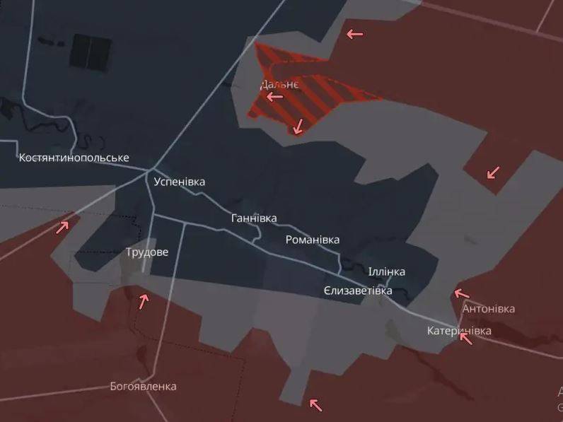 Các đơn vị xung kích của Cụm Vostok đã đánh bật hoàn toàn quân Ukraine khỏi làng Ilyinka và tiếp tục truy quét ở làng Romanovka, Elizavetovka và Lesnaya Dacha, đồng thời tiếp tục gây áp lực lên Vesely Gai từ các đồn điền trong rừng. Chiều rộng tối đa của vòng vây phía nam Kurakhove hiện không quá 1,5 km. 