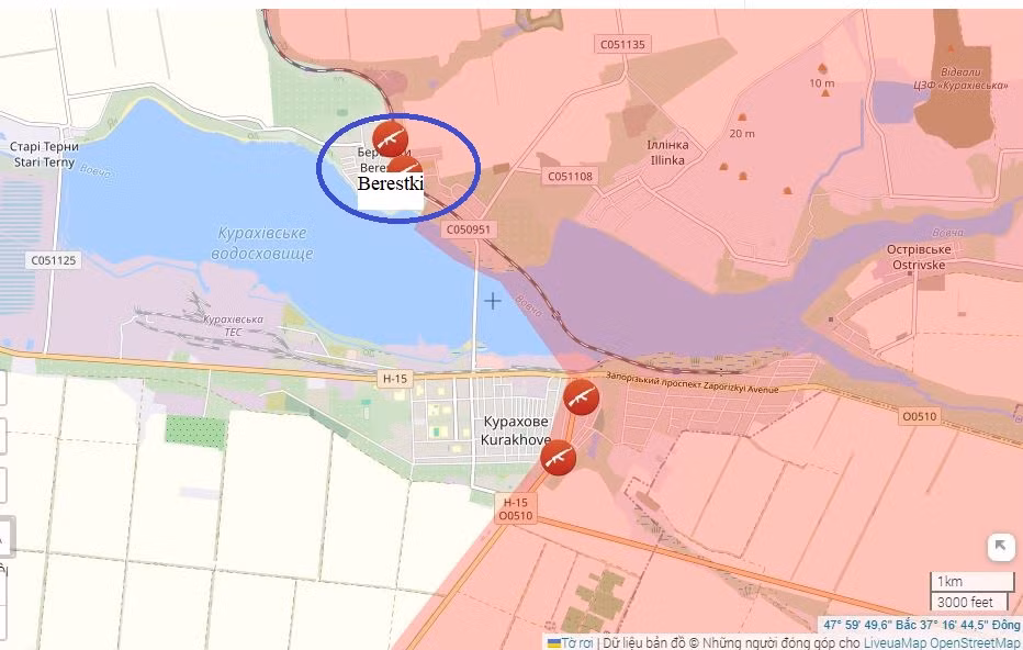 Các thông tin về những thành công mới của Nga ở Kurakhove và các khu vực lân cận rất đáng báo động cho lãnh đạo Kiev. Đặc biệt là sự thất thủ của quân Ukraine ở làng Berestki, nơi được coi là lá chắn ở phía bắc hồ chứa Kurakhove, cũng như ở Elizavetovka và Ilyinka (phía nam Kurakhove), buộc quân Ukraine phải rút lui vội vàng, chịu tổn thất nặng nề dưới làn hỏa lực dày đặc của pháo binh Nga .