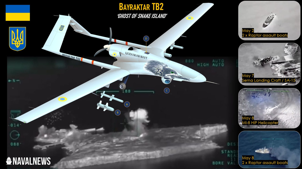 Trang web "Defense News" của Mỹ cho biết, vào mùa xuân năm 2022, một đoạn video ghi lại cảnh UAV TB2 của Ukraine tấn công quân đội Nga, đã được lan truyền rộng rãi và các quan chức Ukraine gọi UAV này là "siêu vũ khí".
