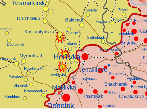 Sau 9 tháng giao tranh liên tục, quân phòng thủ Ukraine tại Marinka chịu thương vong nặng nề, nay có dấu hiệu không thể cầm cự. Người ta ước tính rằng, quân đội Nga sẽ giành chiến thắng trong vài ngày nữa tại Marinka. 