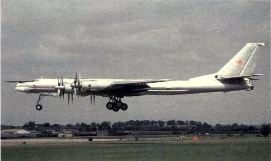 Ukraine cũng có 23 máy bay ném bom chiến lược Tu-95MS Bears và 19 Tu-160. Các máy bay ném bom này được trang bị tên lửa hành trình KH-55; tổng cộng Ukraine có 500 tên lửa, trong đó nhiều tên lửa có thể mang đầu đạn hạt nhân.