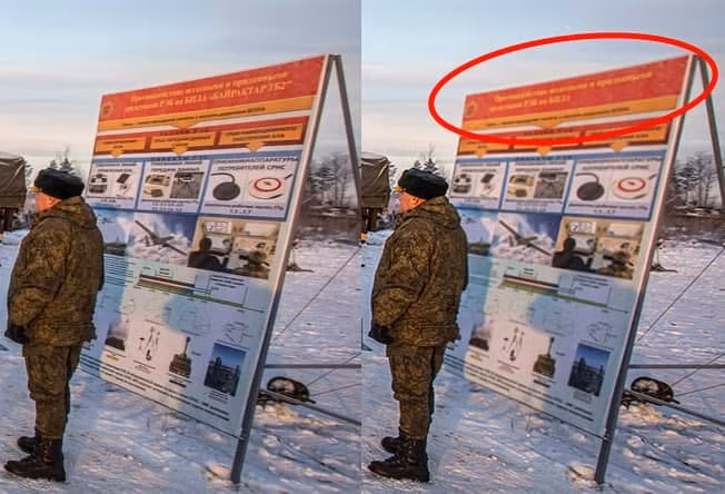 Đáng chú ý là sau khi bức ảnh xuất hiện trên Website của Bộ Quốc phòng Nga, nhưng sau đó đã bị xóa dòng chữ trên tiêu đề bức ảnh và Quân đội Nga giải thích rằng, đó không phải là loại UAV Bayraktar TB2 để tránh gây hiểu lầm; mặc dù bản thân bức ảnh của UAV TB2 vẫn còn.