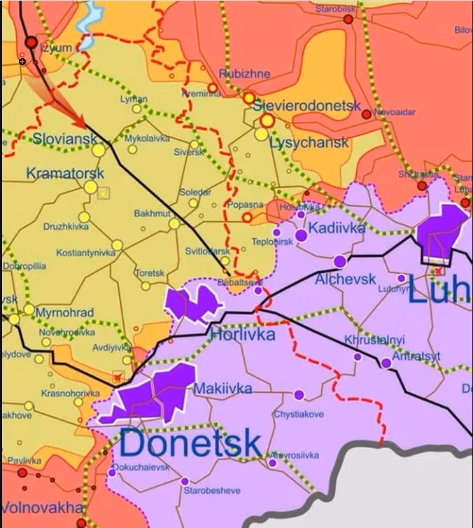 Tuy nhiên, liệu công tác bảo đảm hậu cần của Quân đội Nga, từ ga Kupyansk đến Izyum, có thể đảm bảo cho cuộc tấn công hỏa lực cường độ cao, trong thời gian dài của Quân đội Nga hay không, vẫn còn là một câu hỏi? 