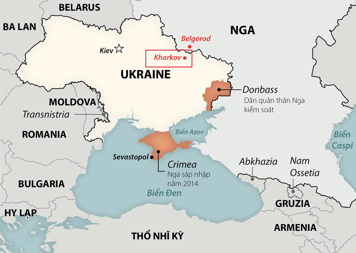 Trong khi đó các nguồn tin Ukraine cho biết, lần đầu tiên, lực lượng không quân chiến thuật của Nga đã tấn công một cơ sở của Ukraine ở ngoại ô thành phố Kharkov bằng bom lượn có điều khiển, khiến dân 4 quận của thành phố Kharkov bắt đầu phải sơ tán.