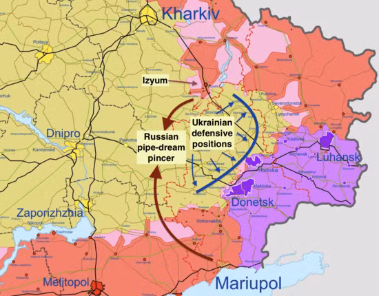 Nga tang cuong quan toi Kherkov, Ukraine tran ngap Kupyansk