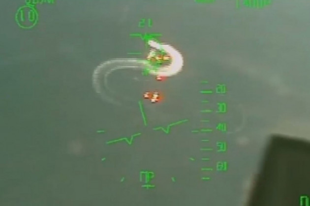 Vào đêm 21/8, theo cách tương tự, nhưng ở phía đông, một chiếc tàu cao tốc khác của Hải quân Ukraine đã bị tên lửa của máy bay chiến đấu Su-30SM phá hủy, khi chiếc tàu này đang tiến hành trinh sát gần các giàn khoan của công ty Chernomorneftegaz của Nga, nơi khai thác khí đốt. 