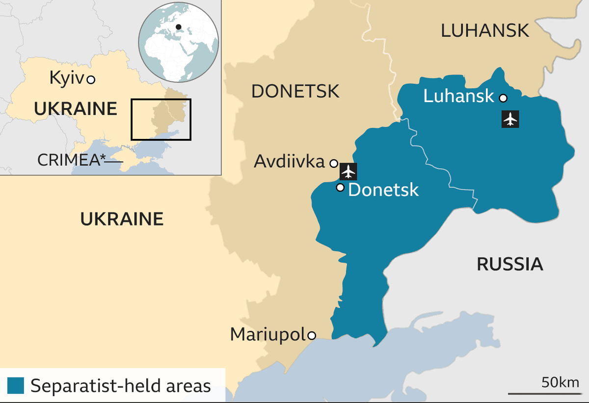 Với việc bố trí trận địa pháo tại Sân bay quốc tế Donetsk, nếu một cuộc tấn công tổng lực của Quân đội Ukraine; thì trận địa pháo này sẽ phát huy lợi thế, trong việc chi viện hỏa lực cho toàn bộ các lực lượng chiến đấu trong khu vực, cũng như không chế toàn bộ khu vực Donetsk.