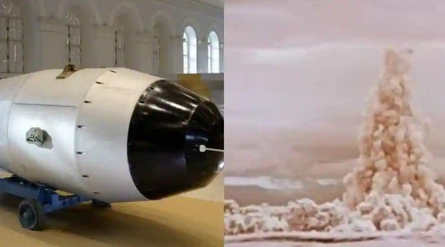 Để đảm bảo an toàn cuộc thử nghiệm, các kỹ sư Liên Xô cũng phải giảm tốc độ rơi của quả bom, để máy bay có thể thoát ra khu vực an toàn và phi hành đoàn không bị ảnh hưởng bởi vụ nổ hạt nhân, bằng cách bổ sung thêm ba chiếc dù được chế tạo đặc biệt, giúp giảm tốc độ rơi của bom xuống 20-25 mét/ giây.