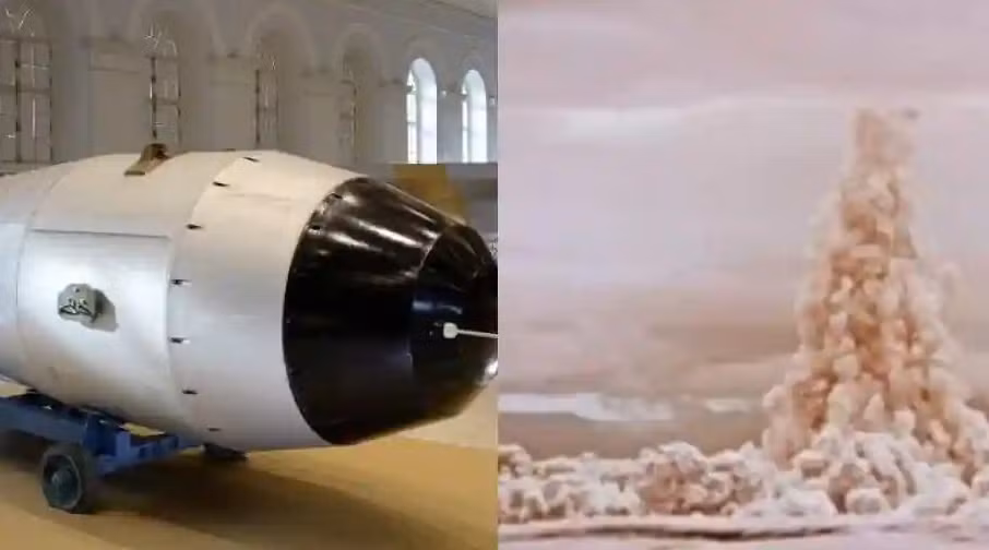 Để đảm bảo an toàn cuộc thử nghiệm, các kỹ sư Liên Xô cũng phải giảm tốc độ rơi của quả bom, để máy bay có thể thoát ra khu vực an toàn và phi hành đoàn không bị ảnh hưởng bởi vụ nổ hạt nhân, bằng cách bổ sung thêm ba chiếc dù được chế tạo đặc biệt, giúp giảm tốc độ rơi của bom xuống 20-25 mét/ giây.